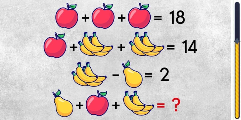 Sfida visiva : Sei tra il 20% in grado di decifrare l'insidiosa equazione nascosta nell'immagine? Metti alla prova la tua acume in meno di 10 secondi!