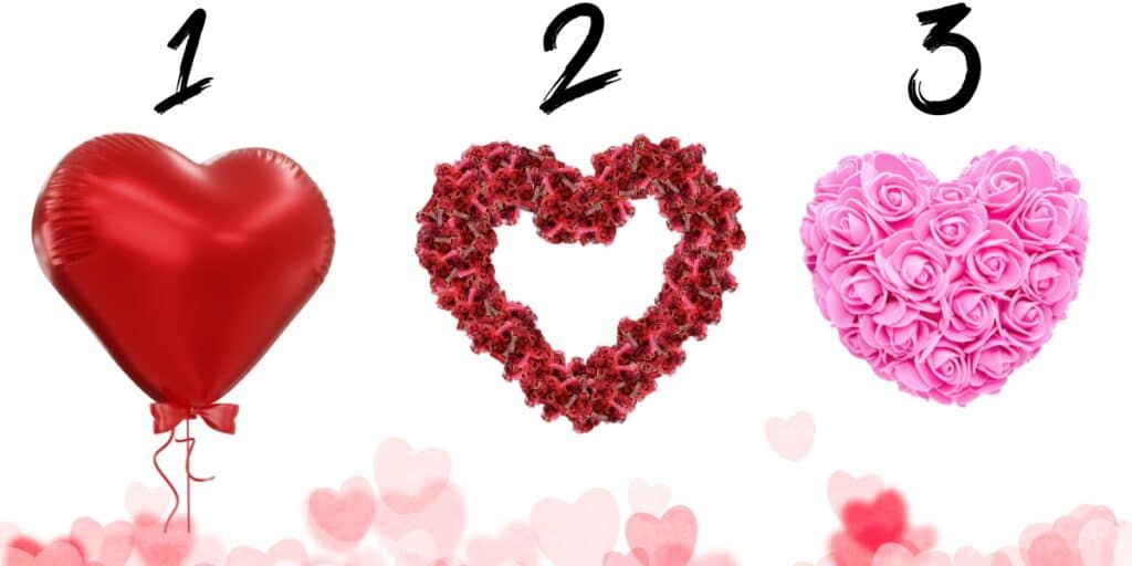 Test della personalità: Quale dei 3 cuori scegli? Rivela il segreto del tuo stile amoroso!