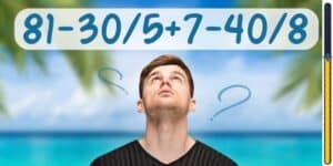 Sfida matematica: Sei un fulmine nel calcolo? Dimostra il tuo QI risolvendo questa equazione in meno di 6 secondi!