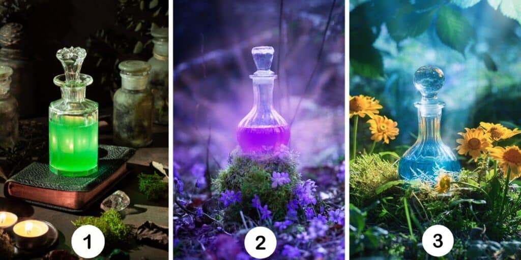 Test della personalità: Quale delle 3 pozioni sceglierai? Scopri l'ingrediente segreto della tua attrazione principale!