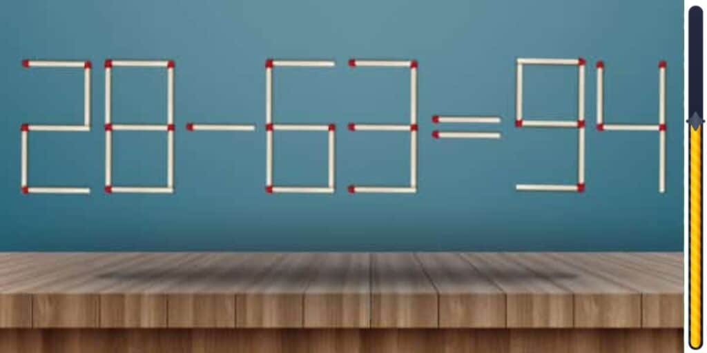 Sfida di logica: Testa il tuo QI brillante spostando solo 2 fiammiferi in meno di 15 secondi!