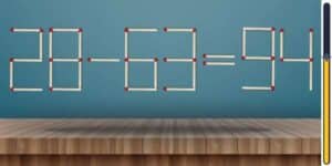 Sfida di logica: Testa il tuo QI brillante spostando solo 2 fiammiferi in meno di 15 secondi!