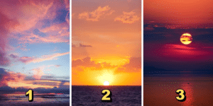 Test della personalità: Quale di questi 3 tramonti mozzafiato sceglieresti? Scopri se la tua natura è collaborativa o conflittuale!