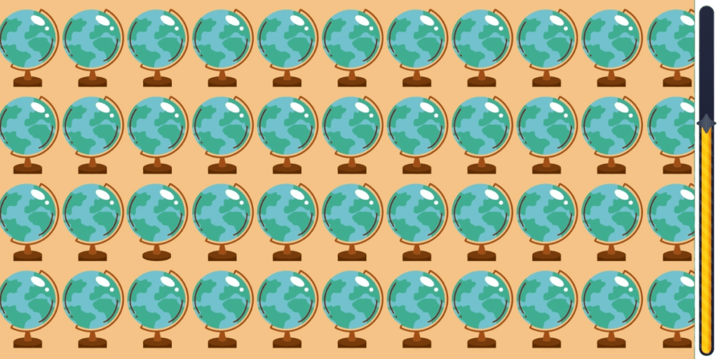 Sfida visiva: puoi individuare l'intruso nascosto nel globo terrestre? Metti alla prova il tuo occhio di falco e trova l'elemento fuori posto in meno di 6 secondi!