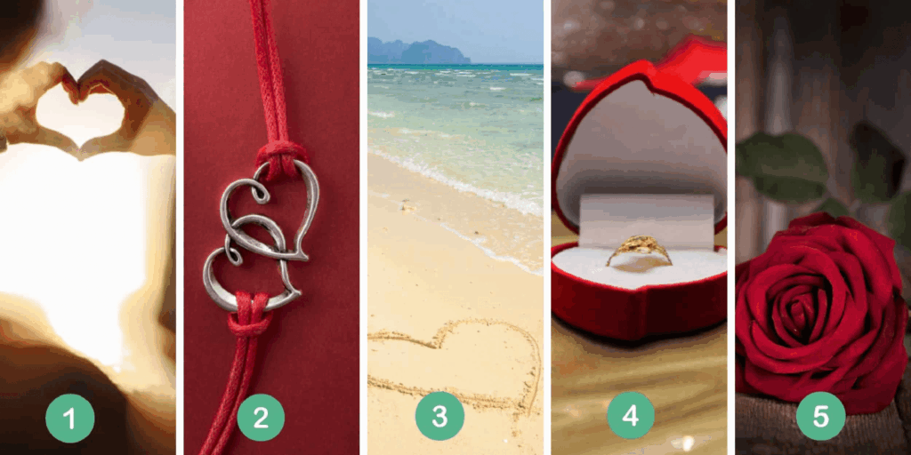 Test della personalità: Seleziona uno dei 5 simboli misteriosi e rivela il futuro del tuo amore!