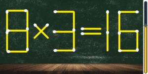 Sfida matematica: Metti alla prova il tuo QI spostando Solo 1 fiammifero e risolvi il rompicapo in meno di 10 secondi!