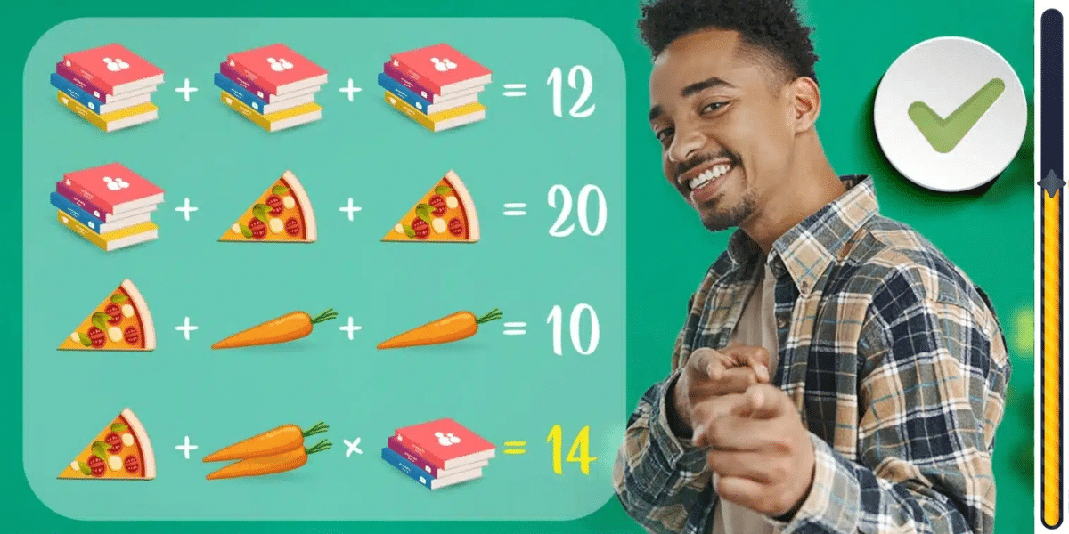 Sfida visiva : sei in grado di individuare i numeri nascosti nelle equazioni entro 10 secondi? Metti alla prova la tua acuità visiva e aguzza la mente con questo test intrigante!