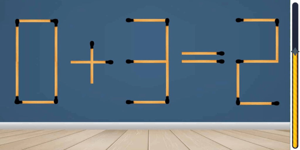 Sfida matematica: Metti alla prova il tuo QI spostando solo 1 delle corrispondenze in meno di 5 secondi!
