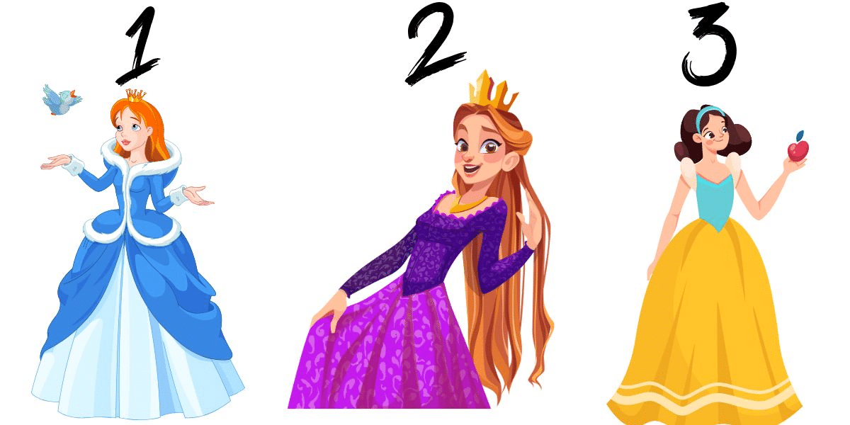 Test della personalità: Scopri quale dei 3 personaggi Disney nell'immagine sei veramente!